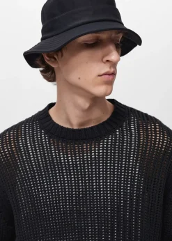 MANGO Kardigany I Swetry*100% cotton openwork knit sweater