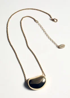 MANGO Biżuteria*Łańcuchowy naszyjnik z przywieszką