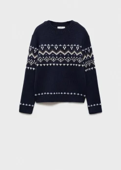 Dzieci MANGO Swetry I Kardigany*Żakardowy sweter