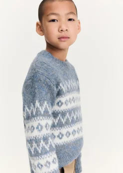 Dzieci MANGO Swetry I Kardigany*Żakardowy sweter