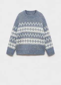 Dzieci MANGO Swetry I Kardigany*Żakardowy sweter