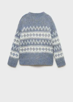 Dzieci MANGO Swetry I Kardigany*Żakardowy sweter