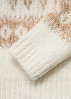 Dzieci MANGO Swetry I Kardigany*Żakardowy sweter