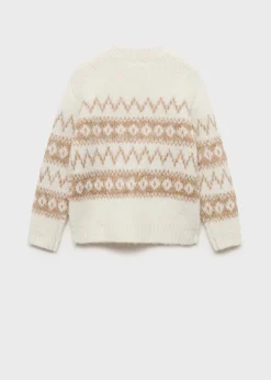Dzieci MANGO Swetry I Kardigany*Żakardowy sweter