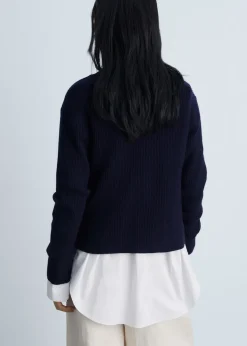 MANGO Swetry I Kardigany*Żakiet dwurzędowy z dzianiny