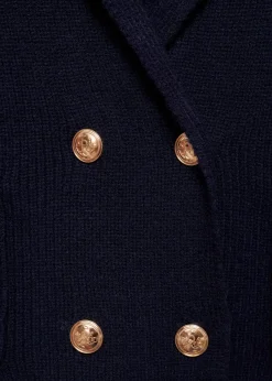 MANGO Swetry I Kardigany*Żakiet dwurzędowy z dzianiny