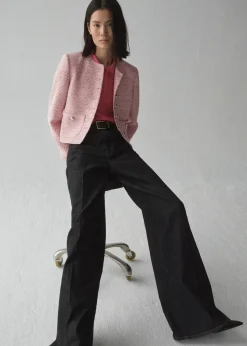 MANGO Kurtki*Żakiet o taliowanym kroju z tweedu