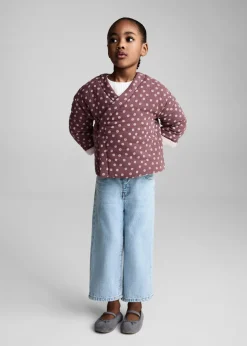 Dzieci MANGO Płaszcze*Żakiet z kwiatowym wzorem