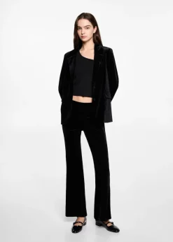 MANGO Płaszcze I Kurtki*Aksamitna marynarka