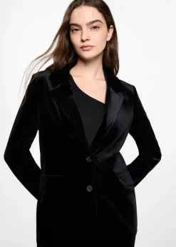 MANGO Płaszcze I Kurtki*Aksamitna marynarka