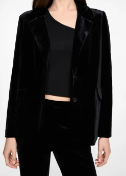 MANGO Płaszcze I Kurtki*Aksamitna marynarka