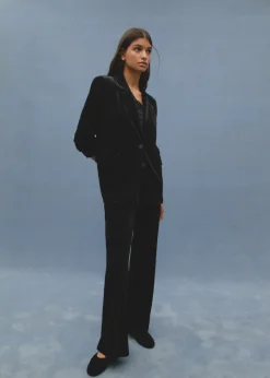 MANGO Płaszcze I Kurtki*Aksamitna marynarka