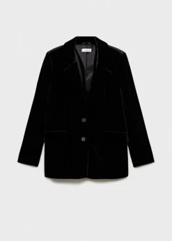 MANGO Płaszcze I Kurtki*Aksamitna marynarka