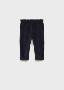 Dzieci MANGO Spodnie*Aksamitne spodnie