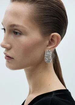 MANGO Sukienki I Kombinezony*Aksamitny kombinezon skrzyżowana tkanina