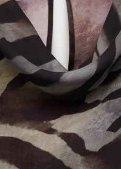 MANGO Koszule I Bluzki*Animal print satin blouse