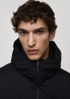 MANGO Kurtki I Koszule Wierzchnie|Płaszcze*Anorak pikowany z tkaniny termoregulacyjnej waterproof