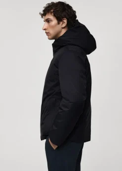 MANGO Kurtki I Koszule Wierzchnie|Płaszcze*Anorak pikowany z tkaniny termoregulacyjnej waterproof