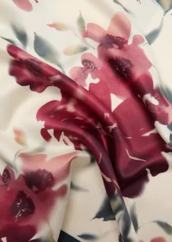 MANGO Szaliki I Chusty*Apaszka z kwiatowym wzorem