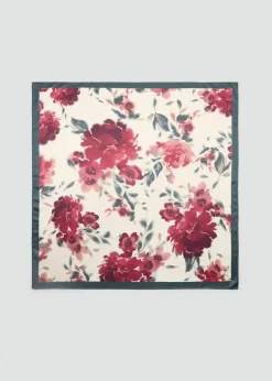 MANGO Szaliki I Chusty*Apaszka z kwiatowym wzorem