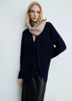 MANGO Szaliki I Chusty*Apaszka z mieszanki wełny i kaszmiru