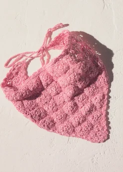 MANGO Szaliki I Chusty*Apaszka z szydełkowej dzianiny