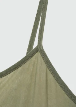 MANGO Sukienki I Kombinezony*Asymetryczna sukienka z tiulu z ozdobnymi szwami