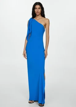 MANGO Sukienki I Kombinezony*Asymetryczna sukienka z wycięciem