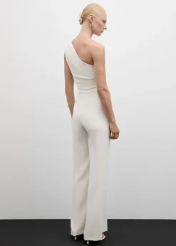 MANGO Sukienki I Kombinezony*Asymetryczny kombinezon z drapowaniem