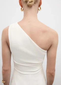 MANGO Sukienki I Kombinezony*Asymetryczny kombinezon z drapowaniem