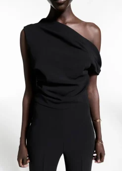 MANGO Sukienki I Kombinezony*Asymetryczny kombinezon z drapowaniem