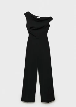 MANGO Sukienki I Kombinezony*Asymetryczny kombinezon z drapowaniem