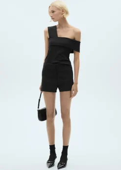 MANGO Topy*Asymetryczny top na szerokich ramiączkach