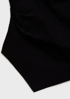 MANGO Topy*Asymetryczny top z drapowaniem