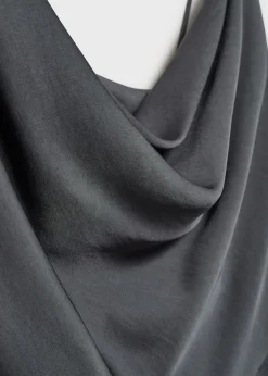 MANGO Topy*Asymetryczny top z drapowanym dekoltem