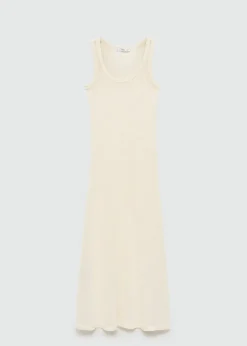 MANGO Sukienki I Kombinezony*Ażurowa sukienka z dzianiny