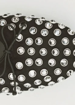 MANGO Buty*Balerinki z siateczki z ćwiekami