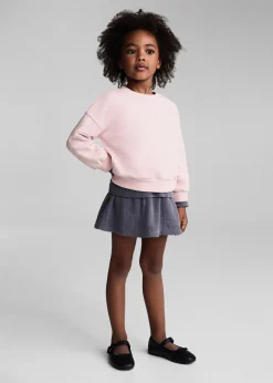 Dzieci MANGO Bluzy*Bawełniana bluza