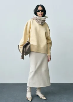 MANGO Swetry I Kardigany*Bawełniana bluza oversize