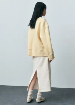 MANGO Swetry I Kardigany*Bawełniana bluza oversize