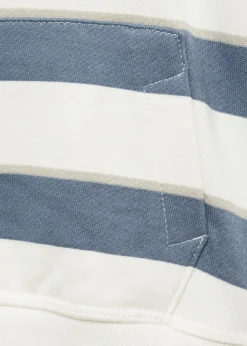 Dzieci MANGO Bluzy*Bawełniana bluza w paski