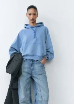 MANGO Swetry I Kardigany*Bawełniana bluza z kapturem