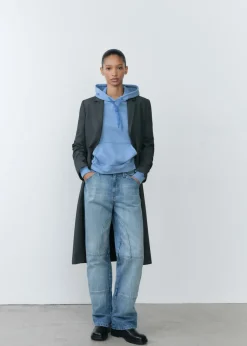 MANGO Swetry I Kardigany*Bawełniana bluza z kapturem