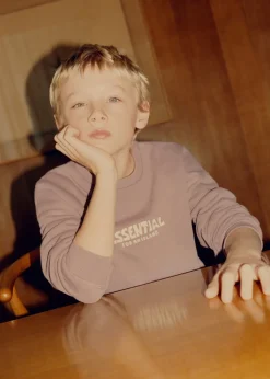 Dzieci MANGO Bluzy*Bawełniana bluza z napisem