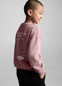 Dzieci MANGO Bluzy*Bawełniana bluza z napisem