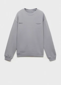 MANGO Bluzy*Bawełniana bluza z napisem