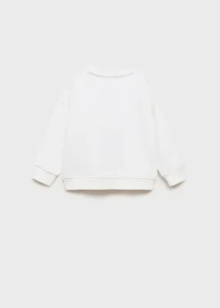 Dzieci MANGO Bluzy*Bawełniana bluza ze wzorem