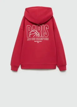 Dzieci MANGO Bluzy*Bawełniana bluza ze wzorem