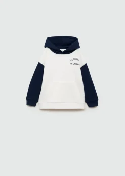 Dzieci MANGO Bluzy*Bawełniana bluza ze wzorem