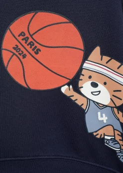 Dzieci MANGO Bluzy*Bawełniana bluza ze wzorem